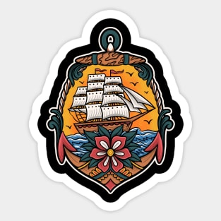 Oldship Sticker